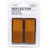 Benson Zelfklevend Reflector - 86 x 40 mm - Oranje - 2 stuks