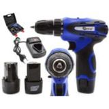 GEKO Accuboormachine 18V - 2 Li-Ion Accu's - LED Werklicht - Variabele Snelheid