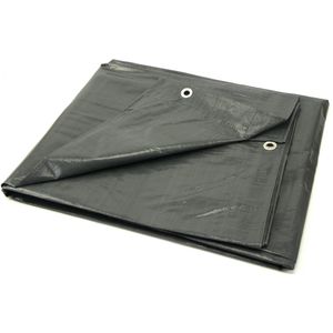 GEKO Extra dikke dekzeil - 10x10m - Grijs - 120g/m²