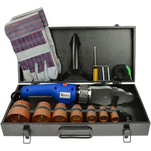 GEKO Pijplasmachine - 1500W - Ergonomische grip - 16-63 mm - Temperatuur tot 300°C