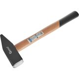 GEKO - Machinist Hamer - 2000g - Houten Handvat - Hoogwaardig Koolstofstaal