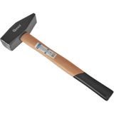 GEKO - Machinist Hamer - 2000g - Houten Handvat - Hoogwaardig Koolstofstaal