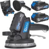 GEKO - Tegeltrilgereedschap - Accu Zuignap - Verstelbare Trilling - 180mm - Inclusief 2 Batterijen