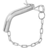ProPlus Grendelpen met borgpin en ketting - 13 cm - Ø 20 mm - Veiligheidsoplossing voor steunpoot