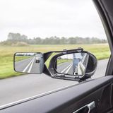 ProPlus - Caravanspiegel Basic - Universeel - Vlak Glas - Verstelbare Beugels