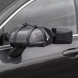 ProPlus - Caravanspiegel Basic - Universeel - Vlak Glas - Verstelbare Beugels