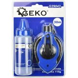 GEKO Snoer met blauwe krijtpoeder - 30m - Duurzaam en veelzijdig