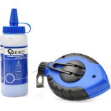 GEKO Snoer met blauwe krijtpoeder - 30m - Duurzaam en veelzijdig