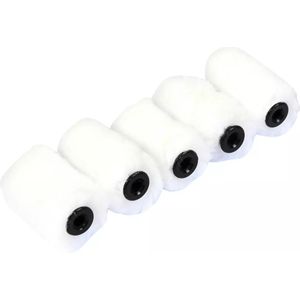 Benson - Lakroller Vilt - 5 cm - Set van 5 - Voor Terpentine- en Waterverf - Superstrak Resultaat