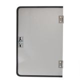 ProPlus - Inklapbaar Markeringsbord - Wit met Zwarte Rand - Reflecterend Aluminium - 30 x 40 cm