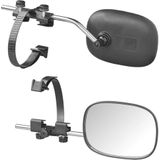 ProPlus - Caravanspiegel - Convex Glas - Universeel - 41 x 14 x 19 cm - Breder Zichtveld en Veilig Rijden