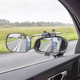 ProPlus - Caravanspiegel - Convex Glas - Universeel - 41 x 14 x 19 cm - Breder Zichtveld en Veilig Rijden