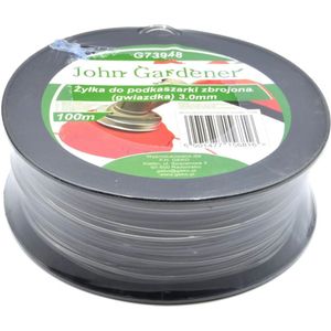 GEKO Nylon trimmerlijn - sterprofiel - 3,0 mm - 100 m - versterkt