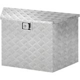 ProPlus - Aluminium Gereedschapskist - 830/540 x 360 x H490 mm - Incl. RVS Slot en Sleutels