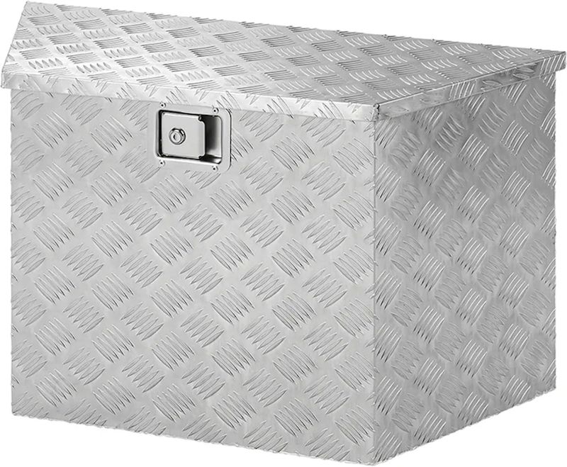 ProPlus - Aluminium Gereedschapskist - 830/540 x 360 x H490 mm - Incl. RVS Slot en Sleutels