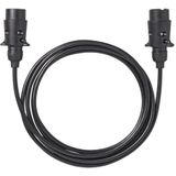 Pro Plus Verlengkabel - 3 meter met 2 x 7 Polige Stekker - PVC