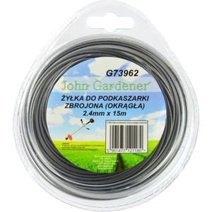 GEKO Nylon snijlijn - rond - 2,4 mm x 15 m - versterkt - slijtvast