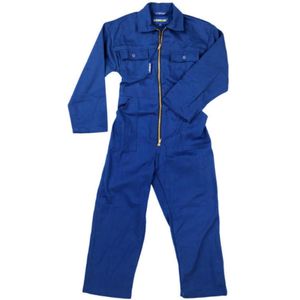 MM Eurotool Kinderoverall Katoen Blauw - Maat 140