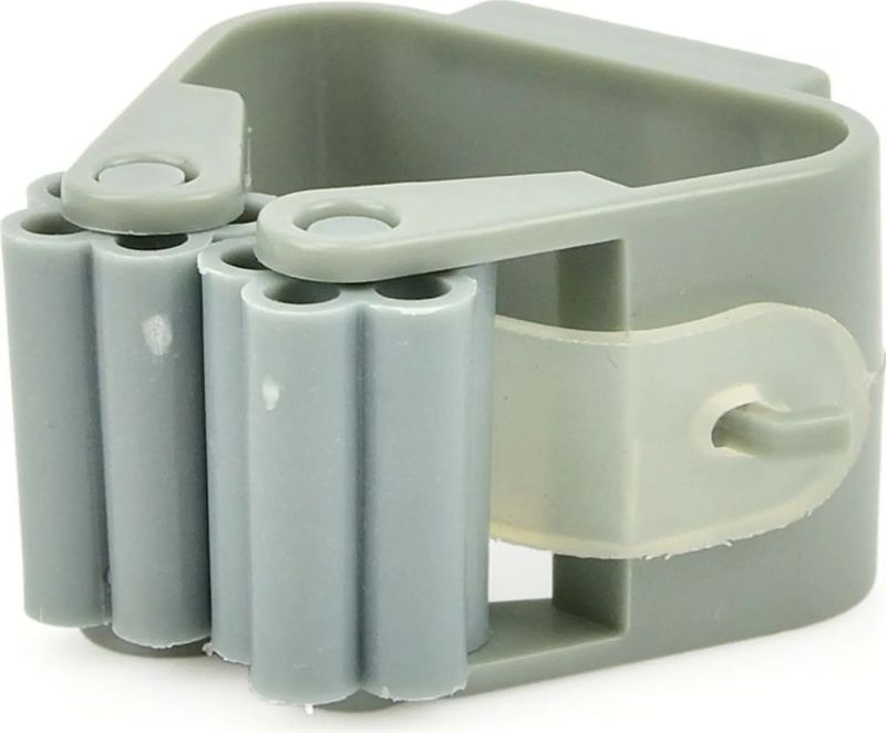 GEKO Zelfklevende gereedschapshouder - 1 slot - Voor stelen 20-35 mm - Kunststof