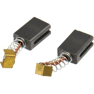 GEKO Koolborstels - Dubbelzijdige Groeven - 6 x 10 x 15 mm - 10 sets van 2 stuks