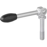 ProPlus Kantelbare spindel voor 48 mm neuswielklem - Gegalvaniseerd ijzer - M12