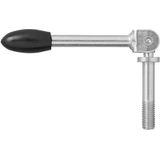 ProPlus Kantelbare spindel voor 48 mm neuswielklem - Gegalvaniseerd ijzer - M12