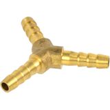 GEKO - Pneumatisch T-stuk - 8 mm - Messing - 39 mm lang