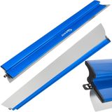 GEKO Afwerkspatel 100 cm met ergonomische handgreep en vervangbaar 0,3 mm blad voor gladde afwerking