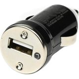 Benson Autolader USB 1A - Kunststof - 12-24V - Zwart