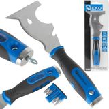 GEKO - Scraper - Multifunctioneel - Chroom-Vanadiumstaal - Ergonomisch Ontwerp