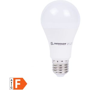 Benson Dimbare LED Lamp - 12 Watt - Warmwit 3000K - E27 - Bol Wit - 230 Volt