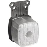 Pro Plus Markeringslamp - Zijlamp - Contourverlichting - Wit - 65 x 60 mm - Reflector - op Houder - blister