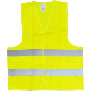 GEKO Reflecterend vest - XL - Geel - 120 gsm - Polyester