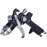 GEKO - HVLP Spuitpistool - Verfspuiten - Veelzijdig - Inclusief 4 Nozzles