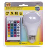 Benson RGB LED Lamp - E27 - 5 Watt - Multicolor - Afstandsbediening