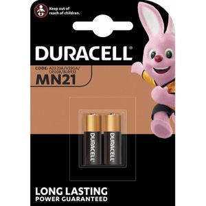 Duracell Batterij 12 Volt - MN21 / A23 - 2 stuks