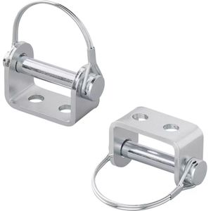 ProPlus Klepscharnierhouder – 71 mm – Ø12 mm – Met Borgveer & Pen