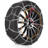 GEKO Sneeuwkettingen - 12 mm Hoogte - Vierkante Schakels - Voor Eén As - 3,5 mm Breedte