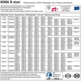 Pro Plus Sneeuwkettingen - Ø 9 mm - KNN50 - 2 stuks