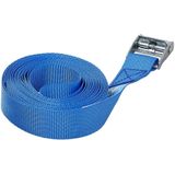 ProPlus Spanband met snelsluiting - polyester - 25 mm x 5 meter - blauw