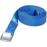ProPlus Spanband met snelsluiting - polyester - 25 mm x 5 meter - blauw