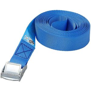 ProPlus Spanband met snelsluiting - polyester - 25 mm x 5 meter - blauw