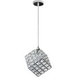 TooLight Hanglamp Cube APP721-1CP - G9 - 12 x 12 cm - Chroom