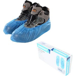 Silverline Wegwerp Overschoenen - Blauw - 100 Stuks - Hygiënisch