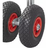 ProPlus - As voor Dubbel Neuswiel - Ø20 mm x 252 mm - Robuuste Constructie