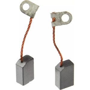 GEKO Set van 10 koolborstels - 6x10x15 mm - Voor efficiënte motorprestaties