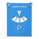 Pro Plus Parkeerschijf met Zuignapbevestiging - 15 x 11 cm - Duits - Blauw