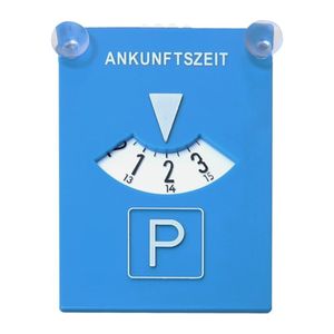 ProPlus Parkeerschijf met Zuignapbevestiging - 15 x 11 cm - Duits - Blauw