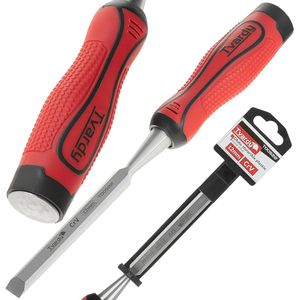 Tvardy - Houtbeitel - Platte Snede - CrV Staal - Ergonomische Greep - 12 mm