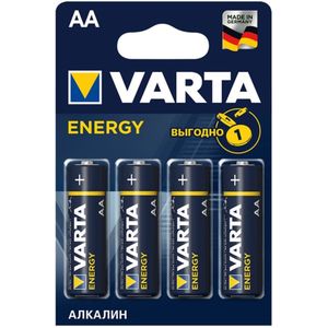 Varta Batterijen Energy - Alkaline - LR06/AA - 1.5 Volt - 4 Stuks